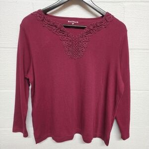 Bon Worth Long-sleeve Top